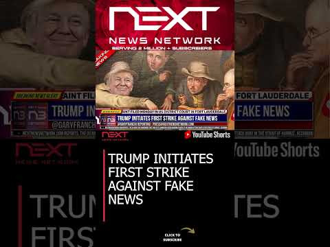 You are currently viewing TRUMP INITIATES FIRST STRIKE AGAINST FAKE NEWS #shorts