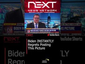 Read more about the article Biden INSTANTLY Regrets Posting This Picture #shorts