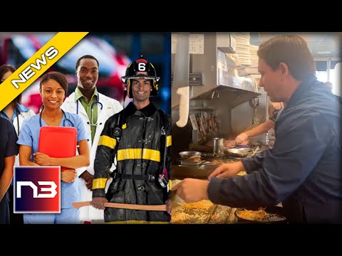 You are currently viewing Chef Desantis SURPRISES First Responders When He Shows Up To Serve Them
