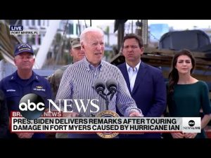Read more about the article Biden delivers remarks after surveying Fort Myers damage