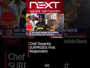 Read more about the article Chef Desantis SURPRISES First Responders #shorts