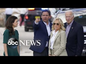 Read more about the article Biden meets with Florida governor during visit after Hurricane Ian