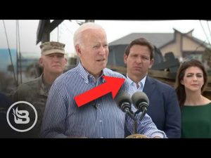 Read more about the article The Look on DeSantis’ Face As Biden Says Hurricane Is Proof of Climate Change Is PERFECT