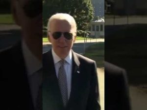 Read more about the article Biden Awkwardly Backs Away From Reporters As His Presidency Falls Apart | #shorts