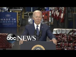 Read more about the article Biden speaks on economy at Volvo plant l ABC News