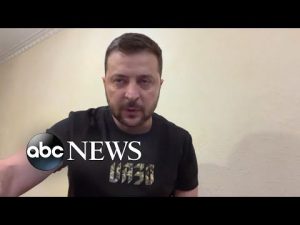 Read more about the article President Zelenskyy calls on world leaders to stop nuclear threat | GMA