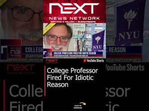 Read more about the article College Professor Fired For Idiotic Reason #shorts