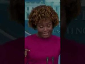 Read more about the article Press Sec. Gives Example of Racism from MAGA Republicans: “Black People Commit Crimes” | #shorts