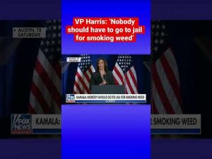 Read more about the article Harris criticized for blatant hypocrisy over marijuana stance #shorts