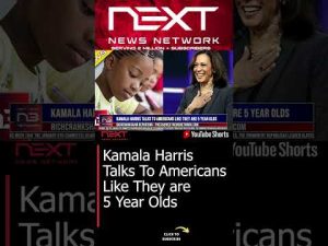 Read more about the article Kamala Harris Talks To Americans Like They are 5 Year Olds #shorts