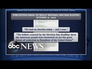 Read more about the article Evidence shows Trump was poised to declare victory on election night despite outcome