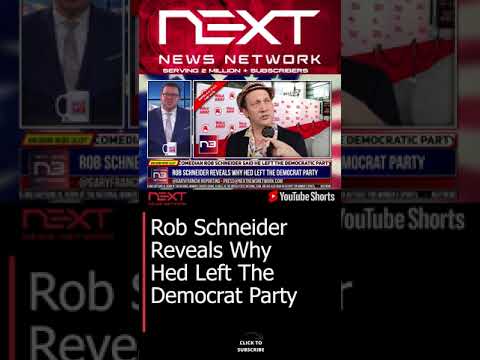 You are currently viewing Rob Schneider Reveals Why Hed Left The Democrat Party #shorts