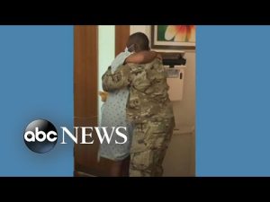 Read more about the article Army doctor makes surprise return just before wife gives birth to 1st child