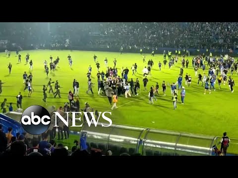 You are currently viewing At least 125 killed in stampede at Indonesia soccer match l GMA