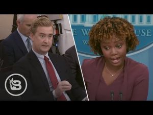Read more about the article Doocy Drops BOMB on Press Sec. Over Reality of Biden’s Economy Barreling Towards Recession