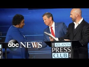 Read more about the article Georgia gubernatorial candidates face-off ahead of high-stakes midterm elections