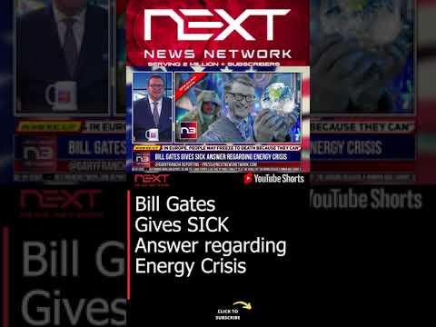 You are currently viewing Bill Gates Gives SICK Answer regarding Energy Crisis #shorts