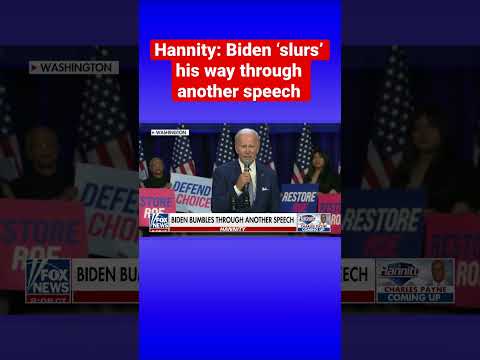 You are currently viewing Sean Hannity: Joe sounded dazed and confused #shorts