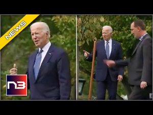 Read more about the article Nurse Jill Rakes Biden Like A Leaf When He Blows Away At White House Tree Planting Event