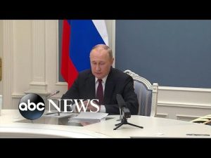 Read more about the article Vladimir Putin doubles down on claim that Ukraine plans to use ‘dirty bomb’