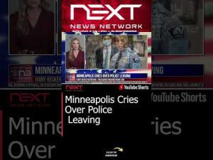 Read more about the article Minneapolis Cries Over Police Leaving #shorts