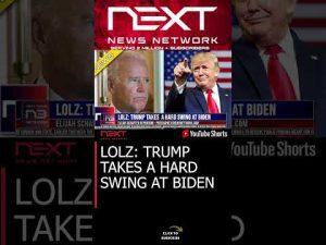 Read more about the article LOLZ: TRUMP TAKES A HARD SWING AT BIDEN #shorts