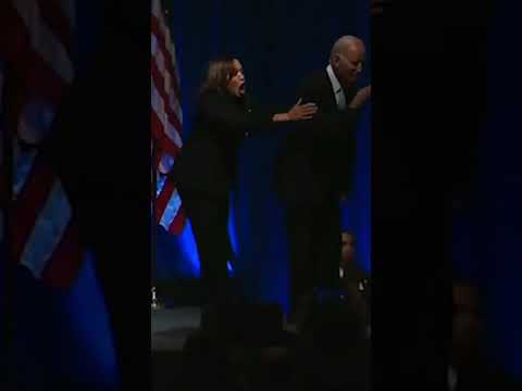 You are currently viewing Kamala FREAKS When Brandon Almost Wanders Off-Stage | #shorts