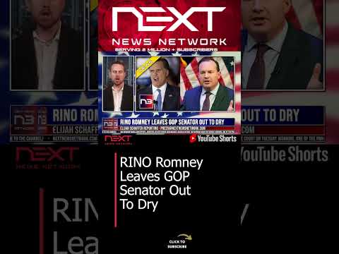 You are currently viewing RINO Romney Leaves GOP Senator Out To Dry #shorts