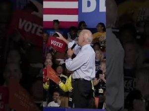 Read more about the article Biden Yells at Protestor: “Don’t Jump” | #shorts