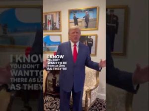 Read more about the article Trump Releases Emergency Message: Stay In Line | #shorts