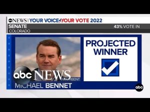 Read more about the article Democrat Michael Bennet projected to win reelection to Colorado Senate