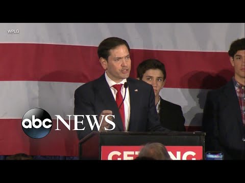 You are currently viewing Rubio delivers victory speech after projected reelection