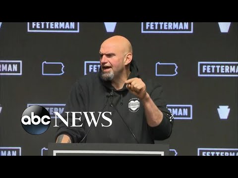 You are currently viewing Fetterman delivers victory speech after projected Democratic Senate win in Pennsylvania