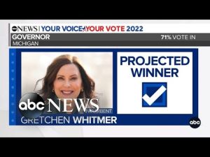 Read more about the article Whitmer projected to win governor race in Michigan