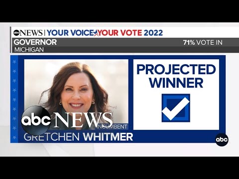 You are currently viewing Whitmer projected to win governor race in Michigan