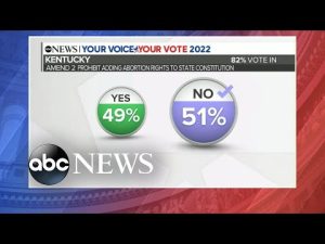 Read more about the article Kentucky votes down ballot measure to exclude abortion access in constitution | ABCNL
