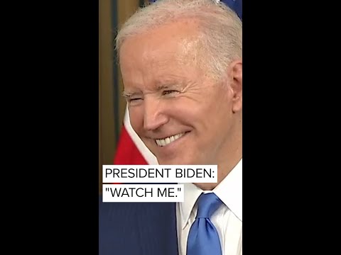 You are currently viewing Asked on message to voters who don’t want to see him run for reelection, Pres. Biden: “Watch me.”