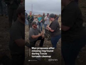 Read more about the article Discovery of a missing engagement ring during tornado cleanup in Texas leads to happy ending.