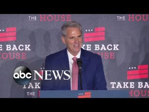 Read more about the article House Minority Leader Kevin McCarthy announces bid for speakership