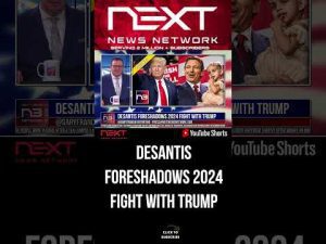 Read more about the article DeSantis Foreshadows 2024 Fight With Trump #shorts