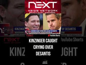 Read more about the article Kinzinger Caught Crying Over Jealousy Of Desantis #shorts