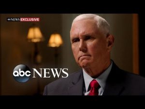 Read more about the article Pence tells David Muir he ‘can’t account’ for what Trump was doing during Jan. 6 riot l GMA