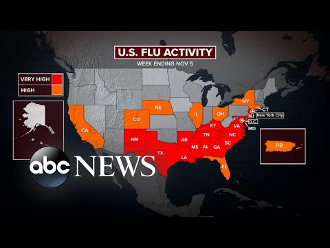You are currently viewing Flu cases spike nationwide with RSV in children still a concern