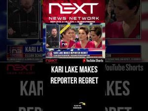 Read more about the article Kari Lake Makes Reporter REGRET #shorts