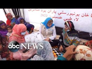Read more about the article Humanitarian crisis from Pakistan flooding of ‘biblical dimensions’