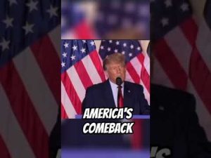 Read more about the article Trump: “America’s Comeback Starts Right Now”