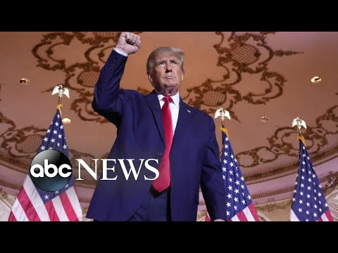 You are currently viewing Donald Trump announces 2024 bid for White House l GMA