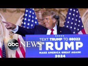 Read more about the article ABC News Live: Trump announces 2024 run for president