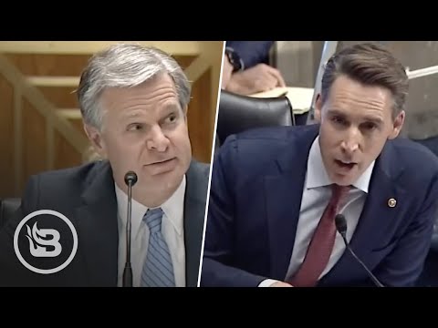 You are currently viewing Sen. Hawley ROASTS FBI Director for Leaving Hearing Early To Go on Vacation