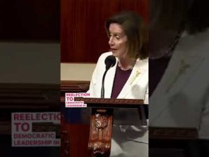 Read more about the article Pelosi Says She Won’t Run Again For Leadership in the House | #shorts